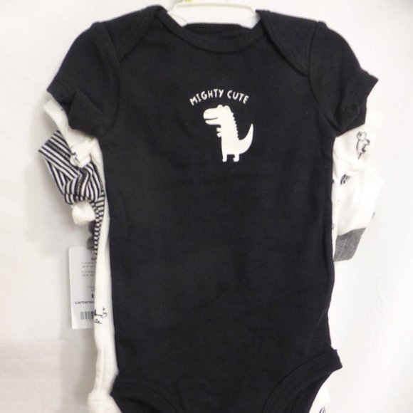CARTER'S, 3 months, babysoft cotton, bodysuit set - Picture 2 of 10